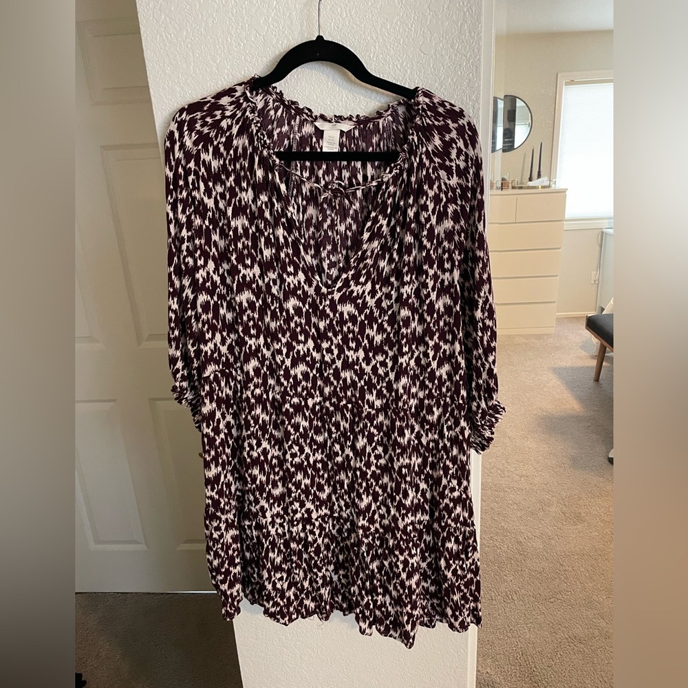 H&M patterned dress